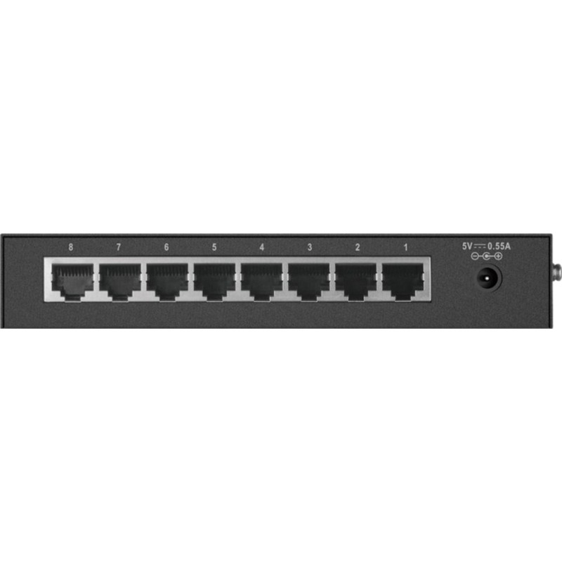 Коммутатор D-Link DES-1008D/L2B 8 портов 10/100Base-TX неуправляемый