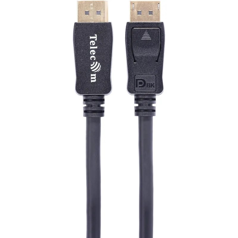 Кабель DP-DP соединительный 1.4V 8K@60Hz  3м , Econom, Telecom (TCG745C-3M)