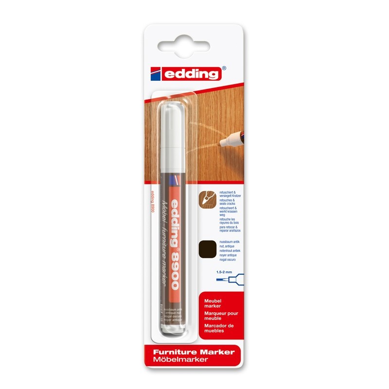 Маркер для мебели EDDING E-8900 walnut ant./орех