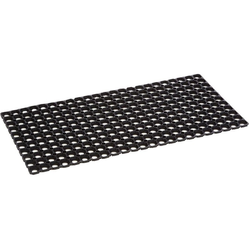 Коврик входной резиновый Luscan Professional 50x100х1,6 см черный