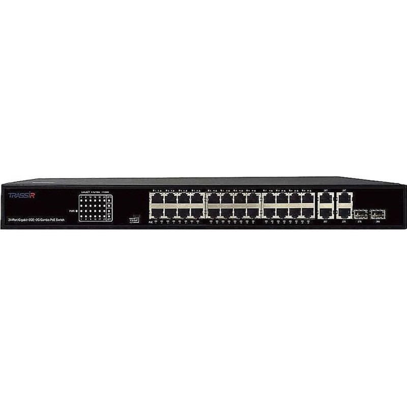 Коммутатор TRASSIR TR-NS14282С-370-24POE