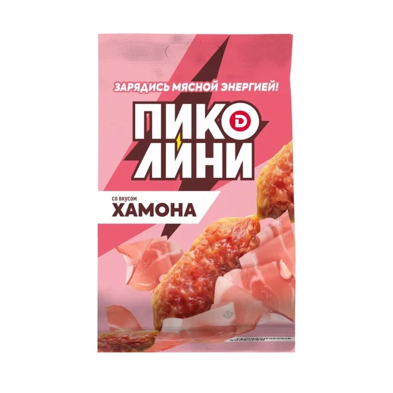 Колбаса Пиколини со вкусом Хамона Дымов с/к 50 гр. шт.