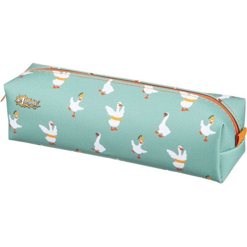 Пенал -косметичка  Гуси ПМО 31-20  ткань мягкий,  210х50х60