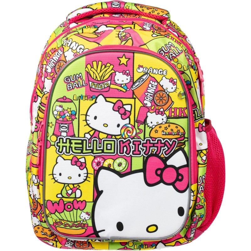 Рюкзак облегченный Hello Kitty с анатомической спинкой, 2отд.75443
