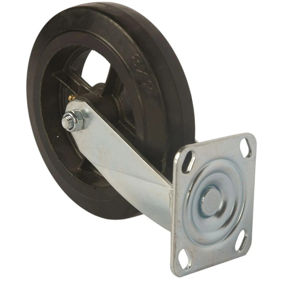 Колесо большегрузное поворотное SCd 80 200мм обрезин (N) 1024158