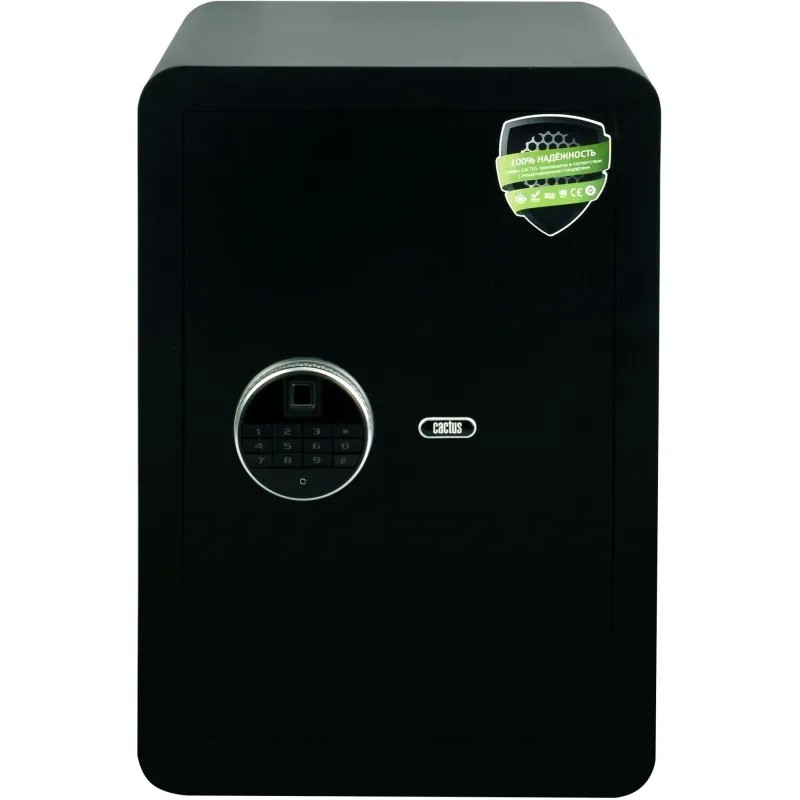 Сейф мебельный Cactus CS-SF-F50 черн,взломостойкий, э.замок, 500х350х350
