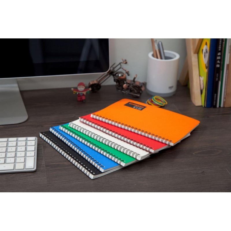 Блокнот на пружине А5, лин, 50 л Comix Compera Original, C7003 RD красный Блокнот на пружине А5, лин, 50 л Comix Compera Original, C7003 RD красный