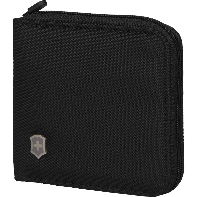 Бумажник VICTORINOX TA 5.0 Zip-Around Wallet с RFID защ,черн,11x1x10,610395
