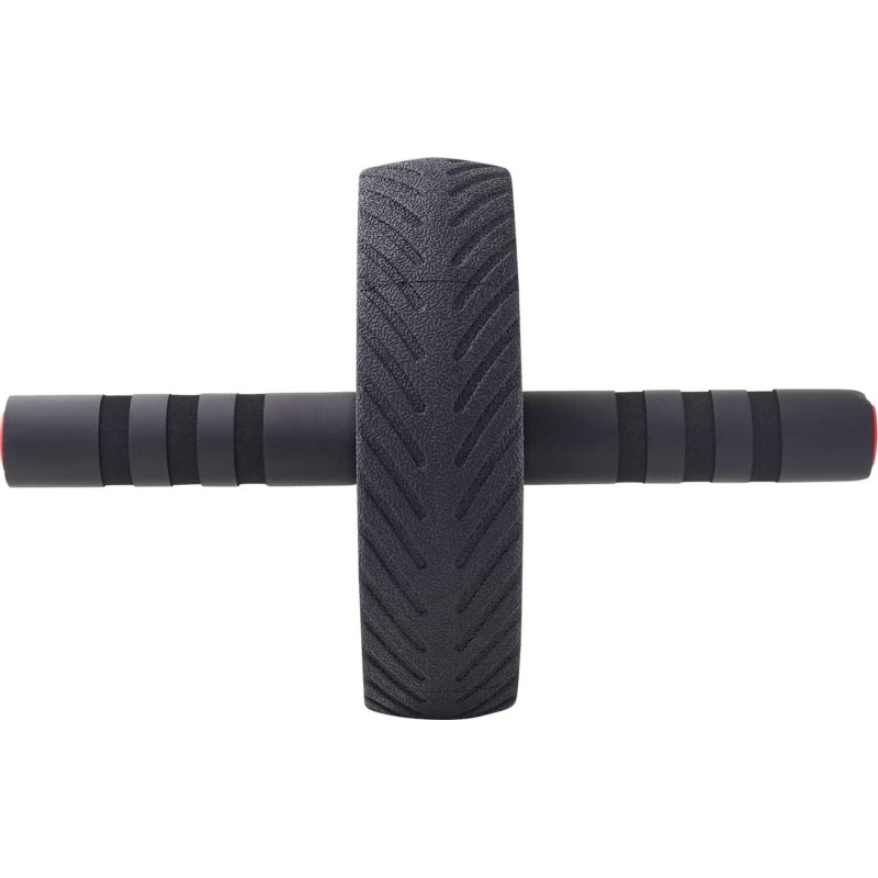 Ролик для пресса с мягким ходом STARFIT RL-104 черный/красный, УТ-00019797