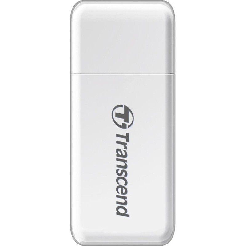 Картридер Transcend TS-RDF5W USB 3.0 RDF5 для карт памяти SD/microSD, белый