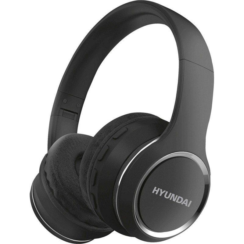 Наушники Hyundai H-HP103 черный, накладные, bluetooth