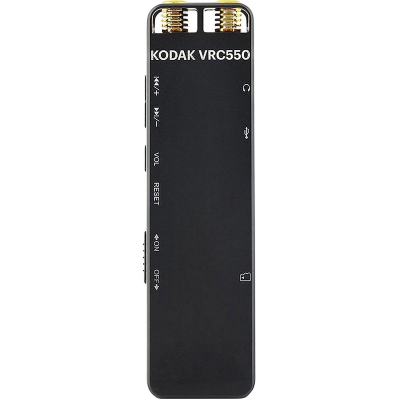 Диктофон цифровой Kodak VRC550, 16Гб, стерео, металл корпус, встр аккум. SD