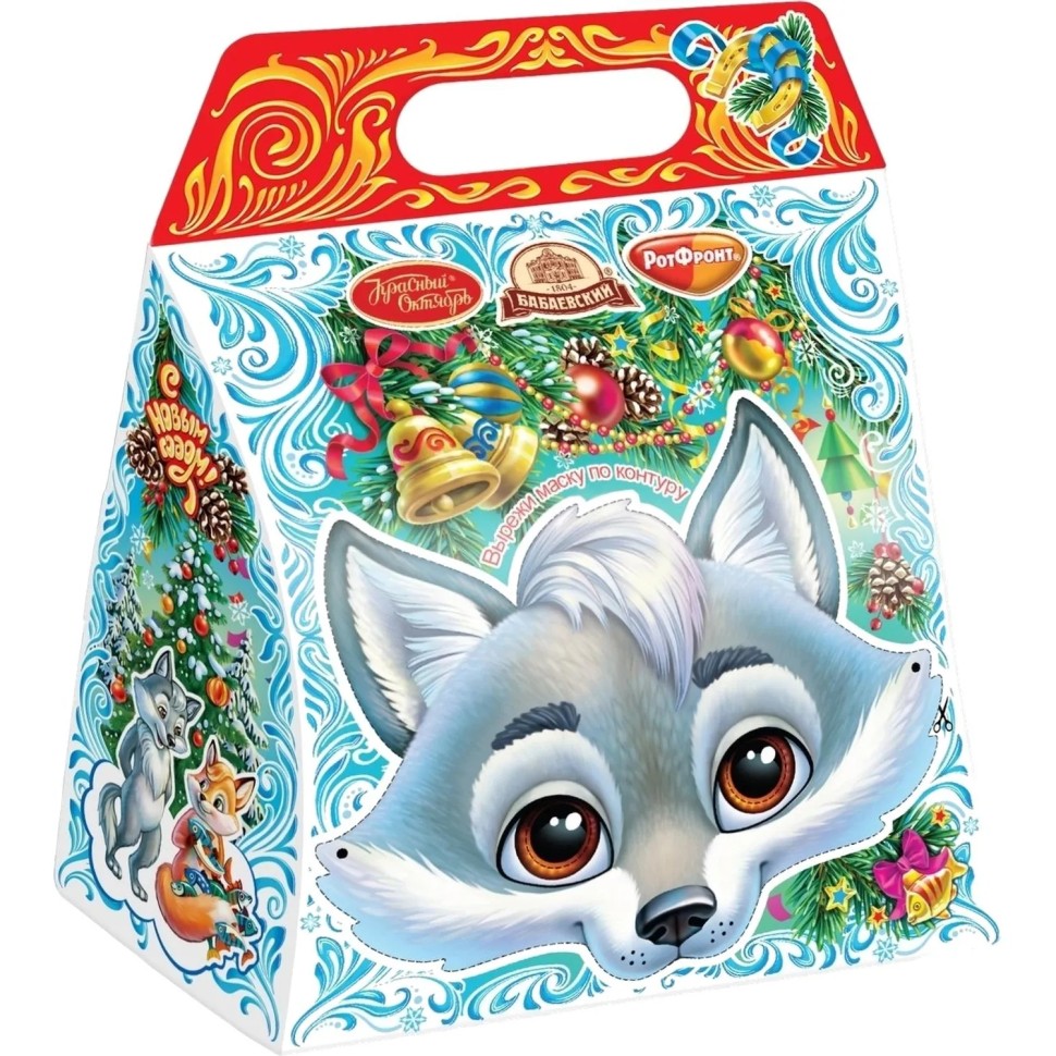 Новогодний сладкий подарок Маска 1/701 арт.ВО18747