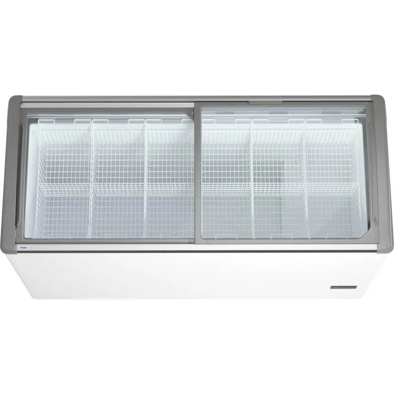 Морозильный ларь Haier SD-325FPEL, прямое стекло, LED подсветка