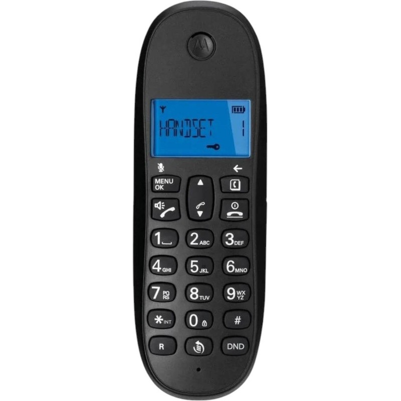 Радиотелефон DECT MOTOROLA C1001CB+ (цвет черный)