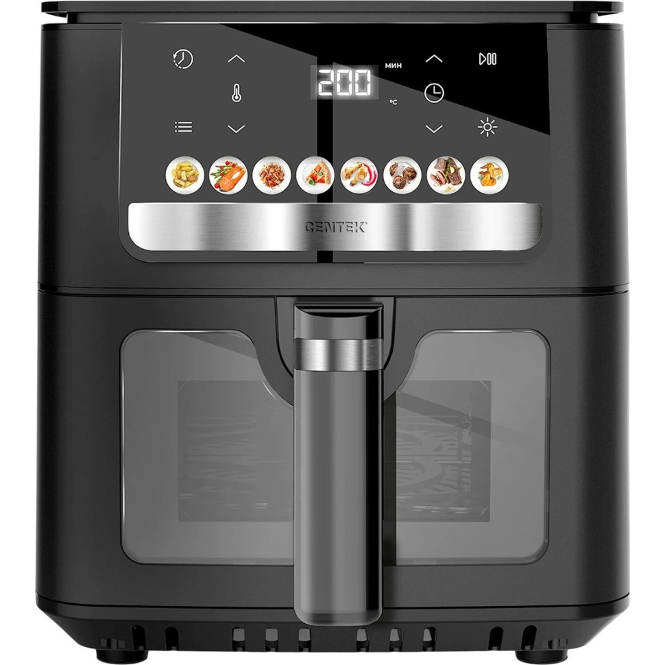 Аэрогриль Centek CT-3103,6,5л,1900Вт,сенсор управл,8 прогр