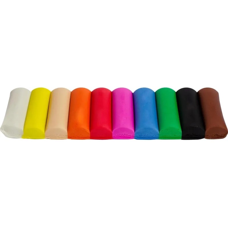 Пластилин Kores Plastilina 10 цветов  набор общий вес 200гр 34010
