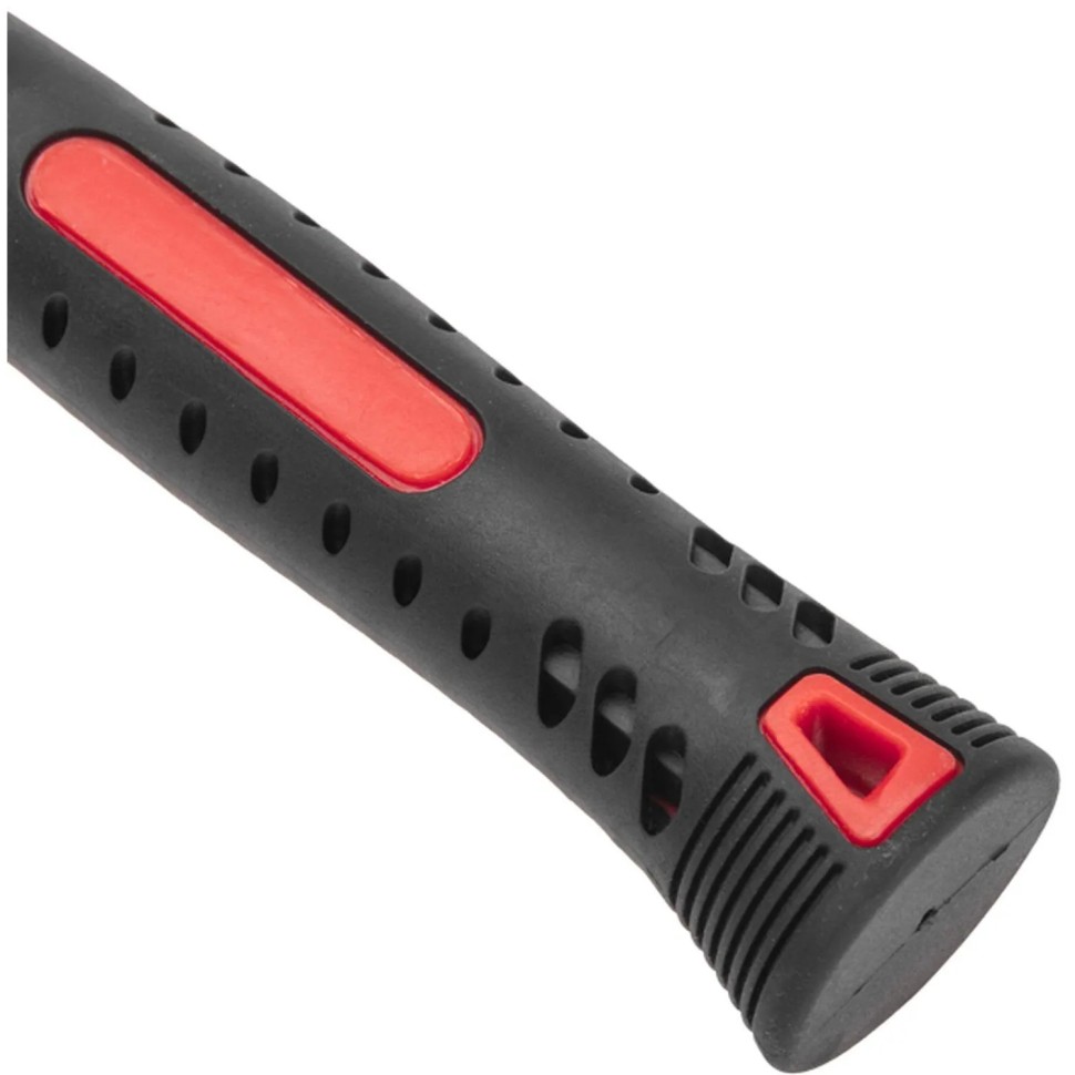 Киянка резиновая 680 г, черно-бел резина, фиберглас. рук. KRANZ KR-12-8154