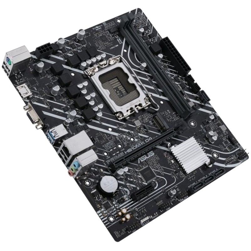 Материнская плата Asus PRIME H610M-K D4 Soc-1700 Intel H610 2xDDR4 mATX
