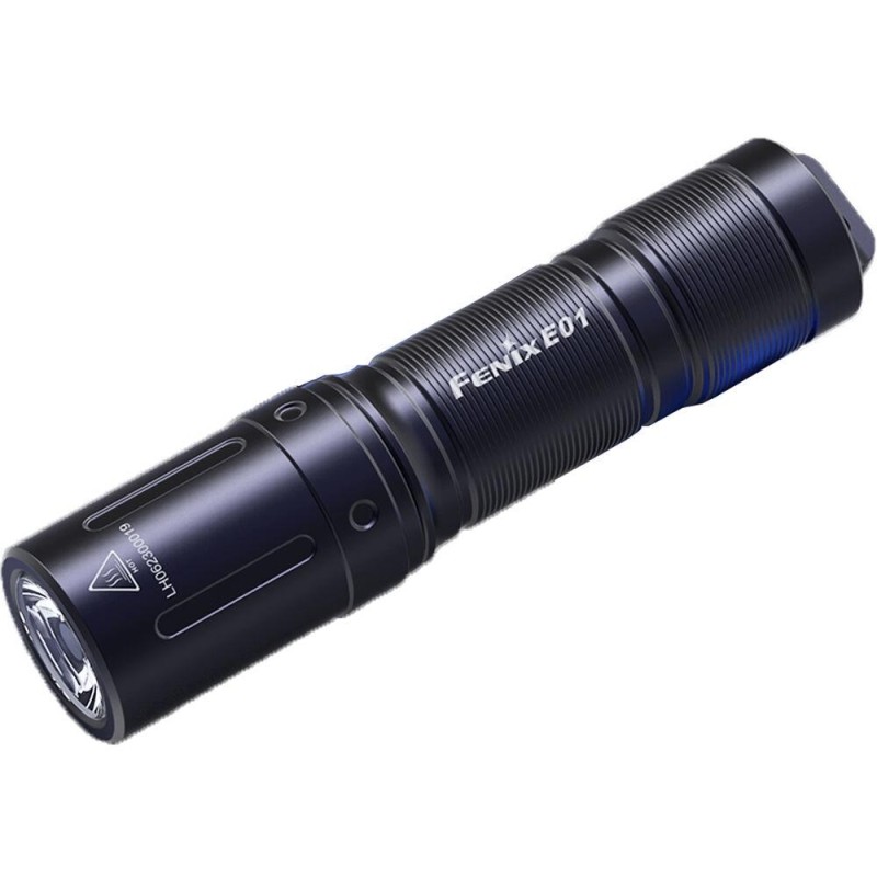 Фонарь Fenix E01 V2.0, черный, E01V20BLK