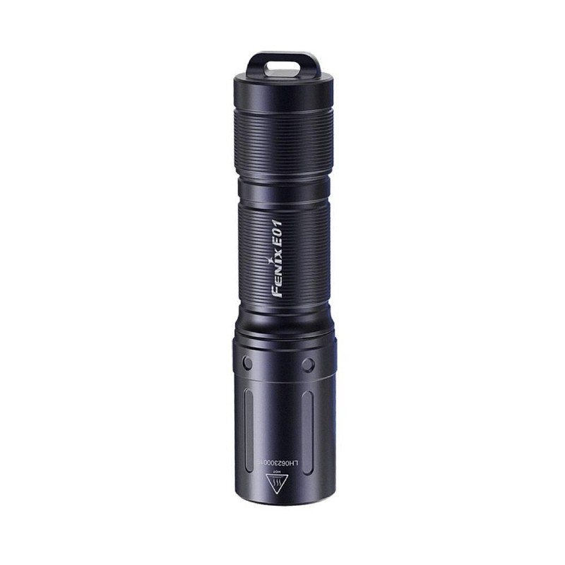 Фонарь Fenix E01 V2.0, черный, E01V20BLK