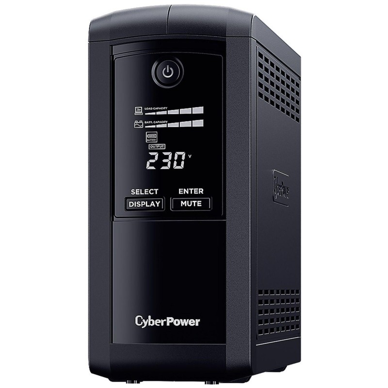 ИБП  CyberPower VP700ELCD Line-Interactive 700VA/390W USB/RS-232/RJ11/45