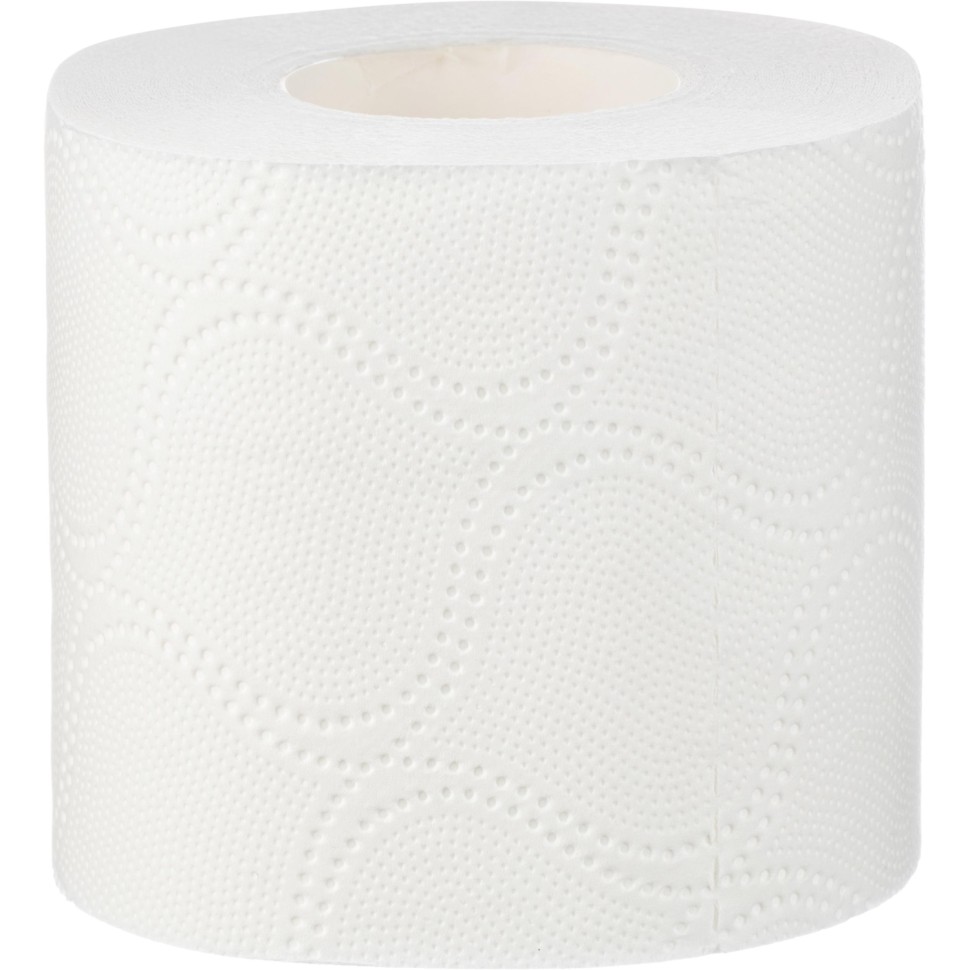 Бумага туалетная Luscan Deluxe  3сл сл бел цел 19,4м 161л 12рул/уп