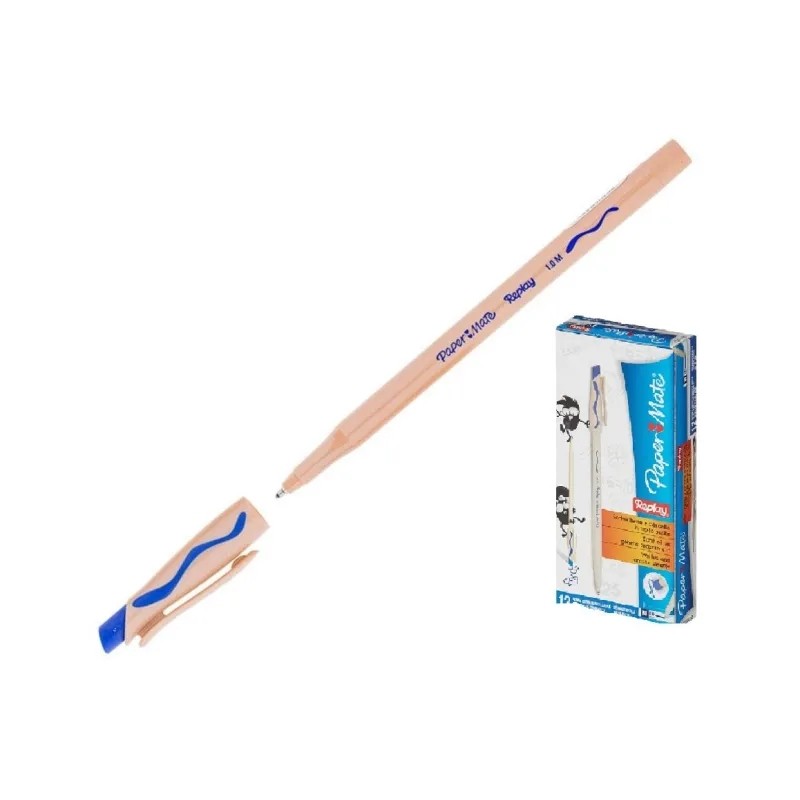 Ручка шариковая PAPER MATE 2109256/ S0190823 стир.Replay син,лин.0,8,шар1,0