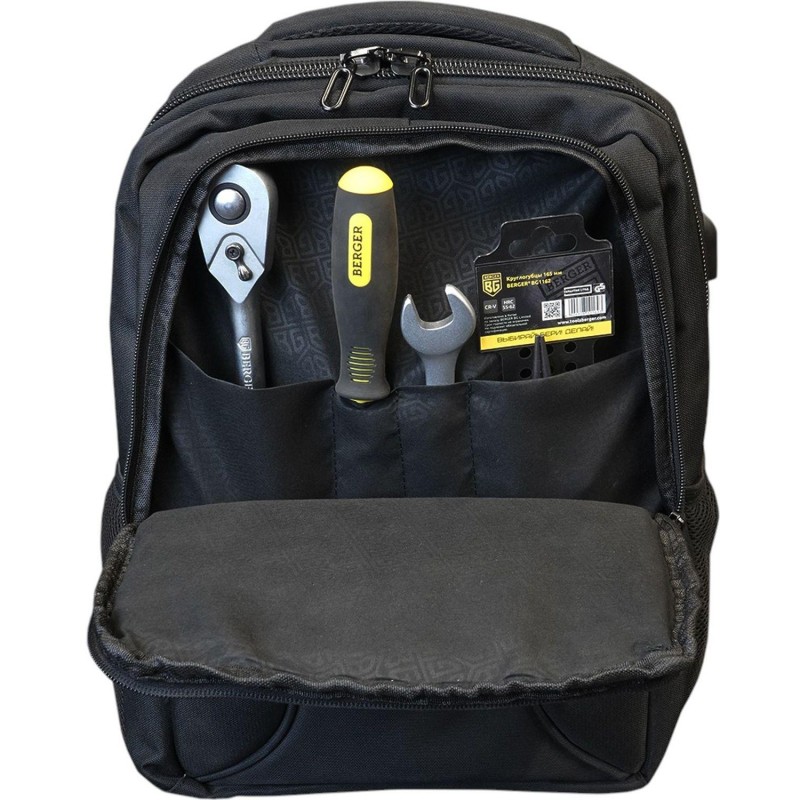 Рюкзак универсальный  BERGER  21л 14 карманов BG1206