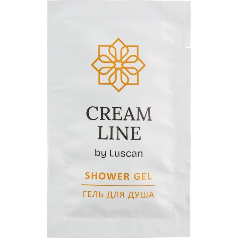 Гель для душа Luscan Cream Line, саше 10мл,500шт/уп