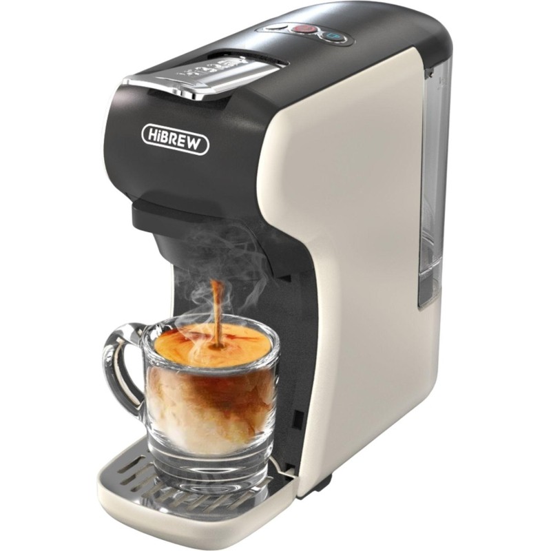 Кофемашина Hibrew H9A (ST-504)  черный бежевый,капсульная