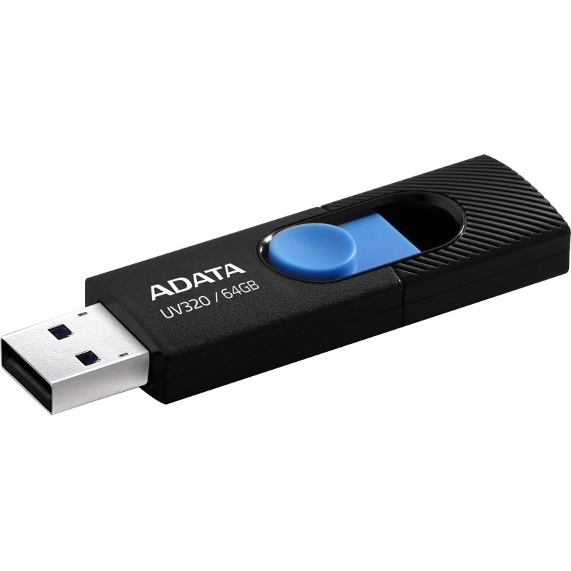 Флеш-память ADATA 64GB AUV320-64G-RBKBL BL\BLUE