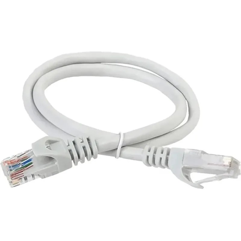 Патч-корд ITK Коммутационный шнур кат.5Е UTP,LSZH,15м, серый PC01-C5EUL-15M