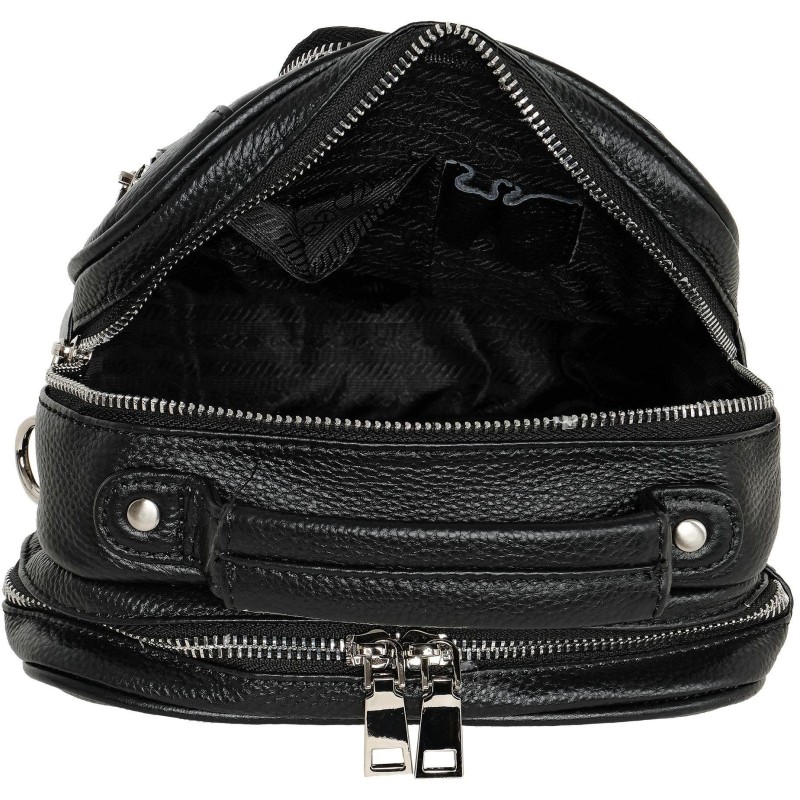 Сумка 24221 Black натур.кожа