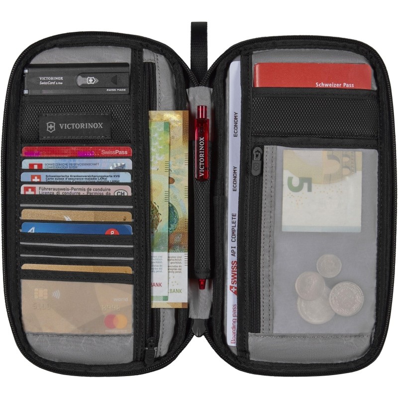 Сумка Органа VICTORINOX TA 5.0TravelOrganizer RFID защ,черн,13x3x26, 610597