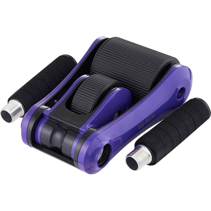 Ролик для пресса складной STARFIT RL-108 черный/фиолетовый, УТ-00019237