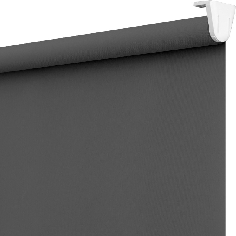 Рулонная штора Комус Мебель Sky W2237 V19, 55х160 графит