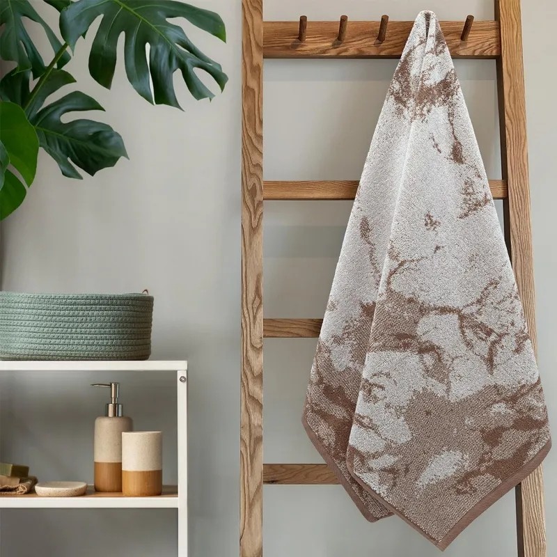 Полотенце махровое УЗБ Marmola,L 70х130 беж,161334