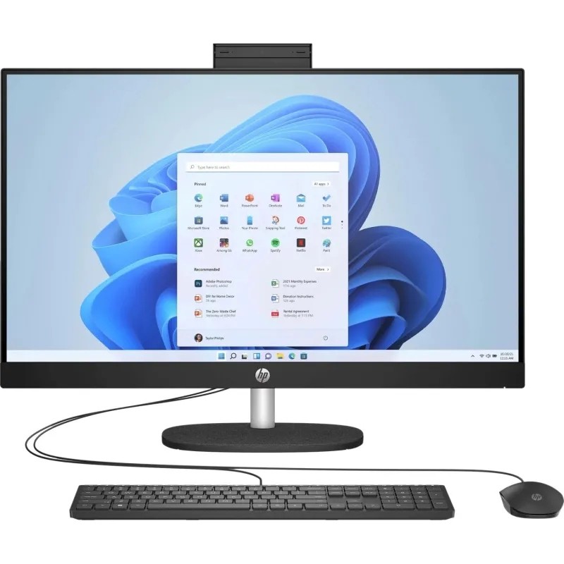 Моноблок HP 27-cr1004nh (A0CM1EABH5)27/FHD/U7-155U/16/512SSD/DOS