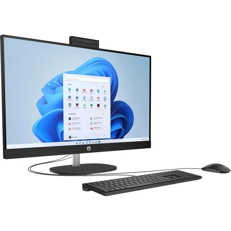 Моноблок HP 27-cr1004nh (A0CM1EABH5)27/FHD/U7-155U/16/512SSD/DOS