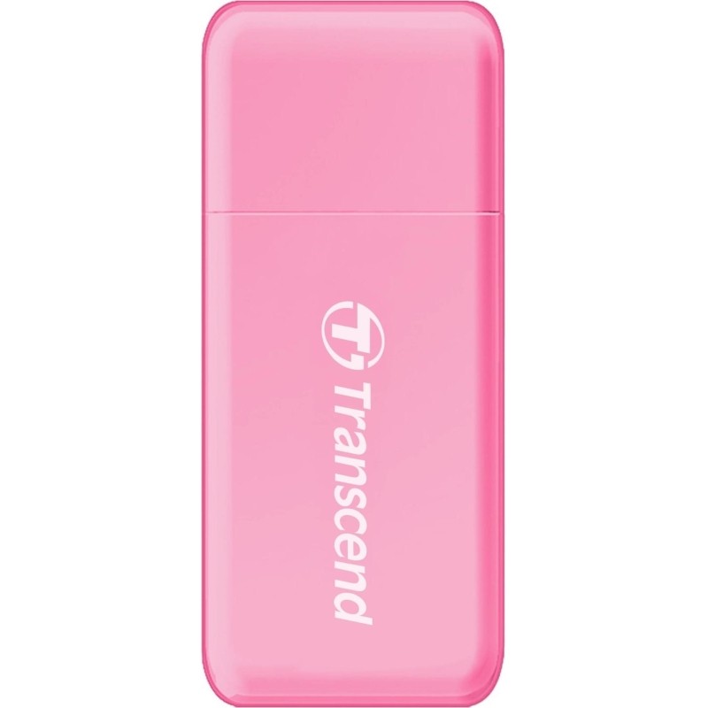 Картридер Transcend TS-RDF5R USB 3.0 RDF5 для карт пам. SD/microSD, розовый