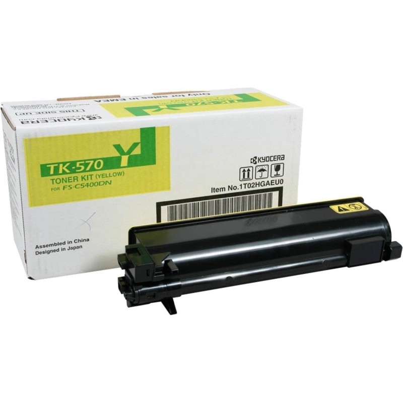 Тонер-картридж Kyocera TK-570Y жел. для C5400DN/P7035cdn