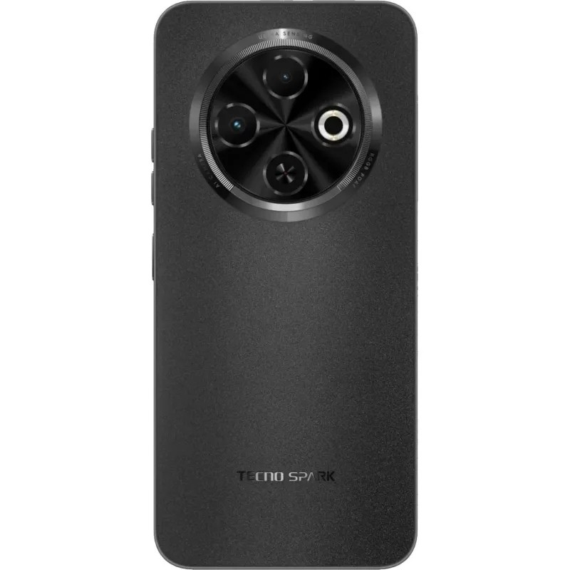 Смартфон Tecno Spark 30C 128Gb 4Gb черн 3G 4G 2Sim KL5N 128+4 ORBIT BLACK