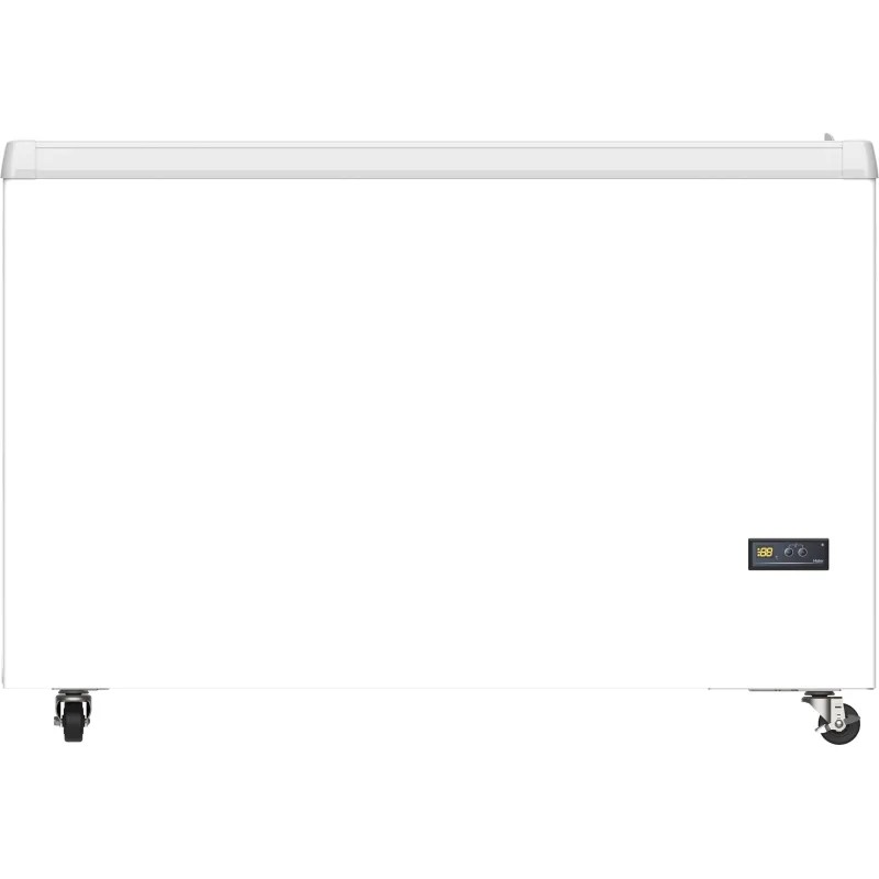 Морозильный ларь Haier SD-405FPEL, прямое стекло, LED подсветка