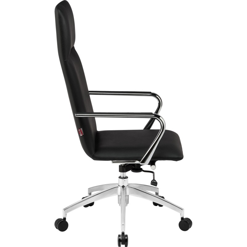 Кресло BN_Jl_EChair-593 TPU экокожа черный, алюминий
