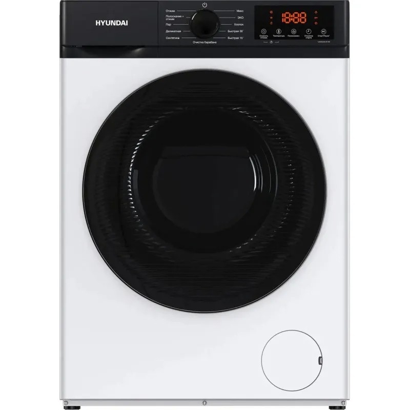 Стиральная машина Hyundai WME6215 кл.:A фронт. макс.:6кг белый инвертер