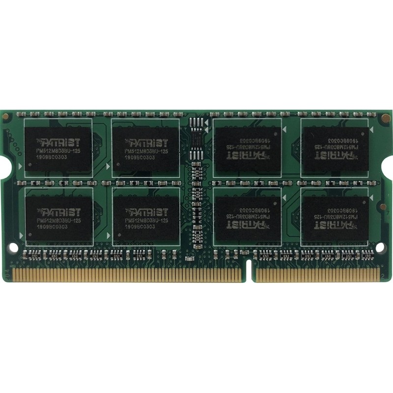 Модуль памяти Patriot SL 4GB DDR3 SO-DIMM 1600MHz(PSD34G1600L81S)