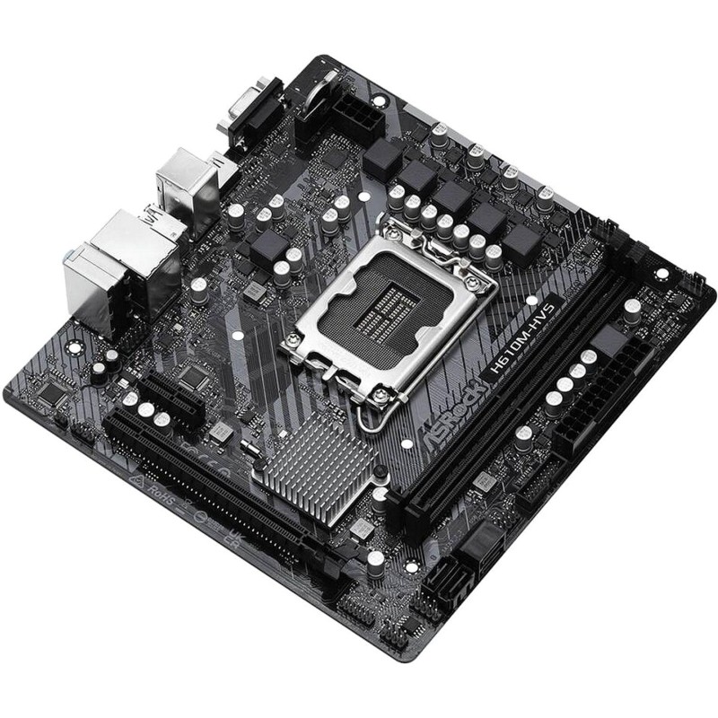 Материнская плата Asrock H610M-HVS Soc-1700 Intel H610 2xDDR4 mATX
