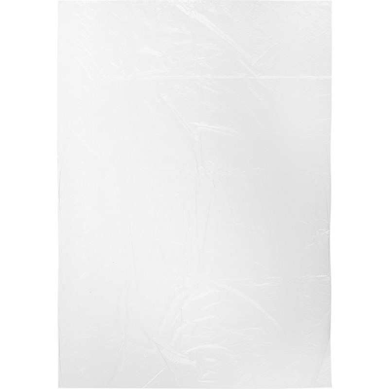 Пакет фасовочный для запайки  ПНД, 50x70см 13 мкм, 100 шт/уп