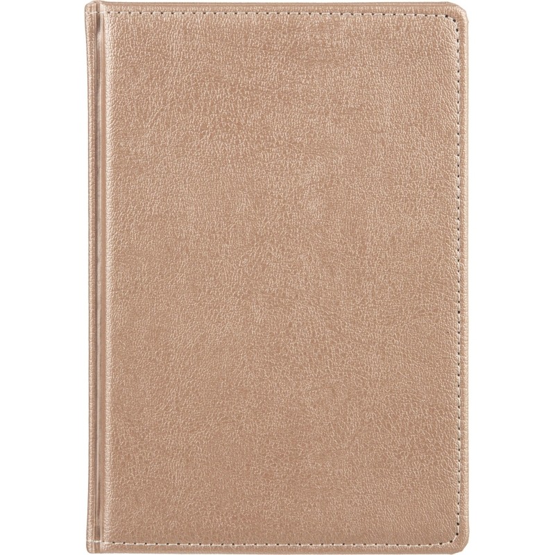 Ежедневник недатированный Attache Selection Metal, А5, 160 л., пудровый